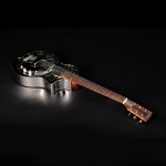 Johnson fémtestű rezonátoros gitár pickup-pal, nikkelezett