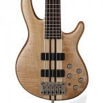 Cort elektromos basszusgitár, 5 húros, matt natúr