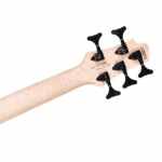 Cort elektromos basszusgitár, 5 húros, Powersound hangszedő, aktív, natúr