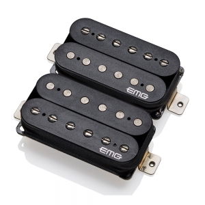 Gitár pickup szett, fekete, Retro Active