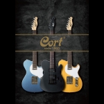 Cort elektromos gitár, Classic TC, Scotch Blonde natúr