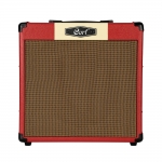 Cort gitárerősítő zengetővel, 30 Watt, Bluetooth, piros - ÁRVÁLTOZÁS