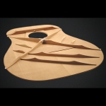 Cort akusztikus bariton gitár elektronikával, matt natúr