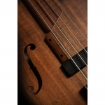 Cort elektromos basszusgitár fretless, Fishman piezo, fekete burst