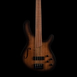 Cort elektromos basszusgitár fretless, Fishman piezo, fekete burst