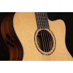 Cort klasszikus gitár Fishman elektronikával, félkemény tokkal, All solid, natúr
