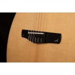 Cort klasszikus gitár Fishman elektronikával, félkemény tokkal, All solid, natúr