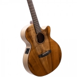 Cort akusztikus gitár Fishman elektronikával, amerikai babér, natúr - KIFUTÓ MODELL, ÁRZUHANÁS