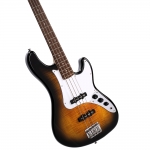 Cort elektromos basszusgitár, JJ, sunburst
