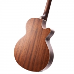 Cort akusztikus gitár elektronikával, balkezes, matt natúr