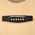 Cort akusztikus gitár elektronikával, balkezes, matt natúr