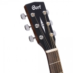 Cort akusztikus gitár elektronikával, balkezes, matt natúr