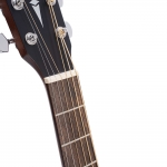 Cort akusztikus gitár elektronikával, balkezes, matt natúr