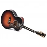 Sigma 12 húros akusztikus gitár elektronikával, dark sunburst