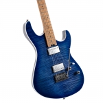 Cort elektromos gitár, éger test, kék burst - KIFUTÓ SZÍN, ÁRZUHANÁS