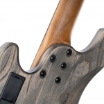 Cort elektromos basszusgitár, 5 húros, deluxe félkemény tokkal, nyílt pórusú szénszürke - KIFUTÓ MODELL, ÁRZUHANÁS