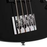 Cort elektromos basszusgitár, prémium tokkal, fekete