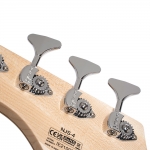 Cort elektromos basszusgitár, prémium tokkal, fekete