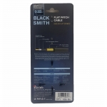 BlackSmith Gold Series lapos patch kábel, 10cm