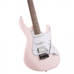 Cort elektromos gitár, Powersound hangszedővel, rózsaszín