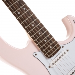 Cort elektromos gitár, Powersound hangszedővel, rózsaszín