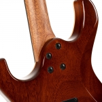 Cort elektromos gitár, kamrás mahagóni test, jégkék metál burst