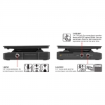 Hotone Ampero Press, passzív hangerő és expression pedál