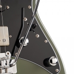 Cort elektromos gitár, amerikai hárs test, olajzöld