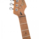 Cort elektromos gitár, amerikai hárs test, bordó