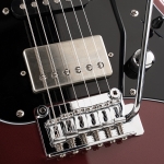 Cort elektromos gitár, amerikai hárs test, bordó