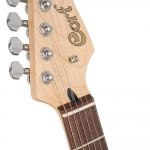 Cort elektromos gitár, Powersound hangszedővel, prémium tokkal, égszínkék