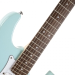 Cort elektromos gitár, Powersound hangszedővel, prémium tokkal, égszínkék