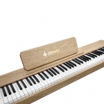 Donner félsúlyozott álló digitális zongora, natúr