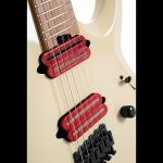 Cort elektromos gitár, multi-scale, tokkal, Military Beige