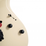 Cort elektromos gitár, multi-scale, tokkal, Military Beige