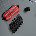 Cort elektromos gitár, multi-scale, tokkal, Tactical Grey