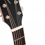 Cort akusztikus gitár Fishman elektronikával, középfényű fekete