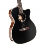 Cort akusztikus gitár Fishman elektronikával, középfényű fekete