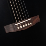 Cort akusztikus gitár Fishman elektronikával, középfényű fekete