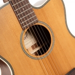 Cort akusztikus gitár Fishman elektronikával, középfényű natúr