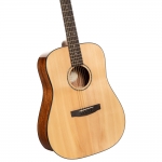 Cort akusztikus gitár, fényes natúr