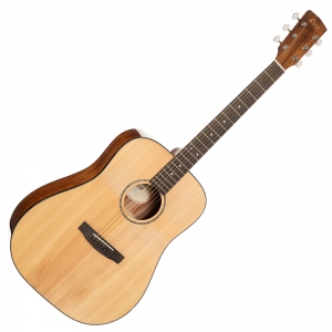 Cort akusztikus gitár, fényes natúr