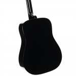 Cort akusztikus gitár, fekete