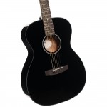 Cort akusztikus gitár, fekete