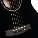 Cort akusztikus gitár, fekete