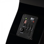 Cort akusztikus gitár elektronikával, cutaway, fekete