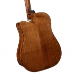 Cort akusztikus gitár elektronikával, cutaway, fényes natúr