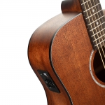 Cort akusztikus gitár elektronikával, mahagóni, cutaway, open pore