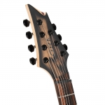 Cort elektromos gitár, 7 húros, Pale Moon ében fedlap, Multi Scale, natúr fekete burst