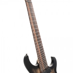 Cort elektromos gitár, 7 húros, Pale Moon ében fedlap, Multi Scale, natúr fekete burst